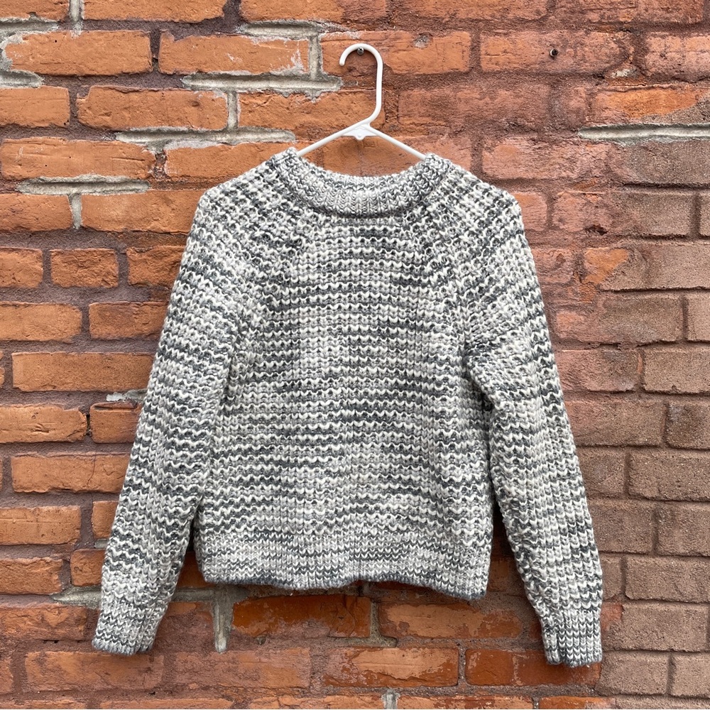 [SOLD on eBay] Gap Chunky Marled Knit Wool Blend Sweater
